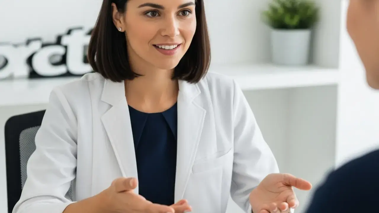 Dra. Roberta realizando escuta ativa e aplicando ciência na nutrição pré-operatória para recuperação cirúrgica eficiente